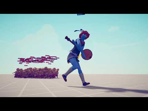 100x Baby vs TABS UNIT 100 v 1 - Totally Accurate Battle Simulator TABS