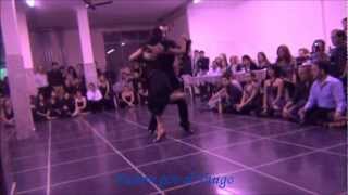 GERALDIN ROJAS y EZEQUIEL PALUDI bailando el tango PABLO en FLOREAL MILONGA