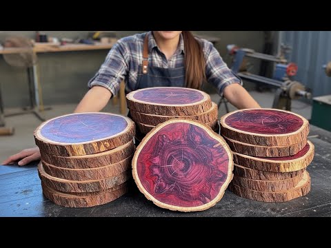You Probably Don’t Know How to Use These Wood Slices—Watch This Young Carpenter’s Idea
