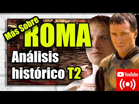 Resumen directo sobre la temporada 2 de Roma en el canal de @SergioAlejoGomezEscritor