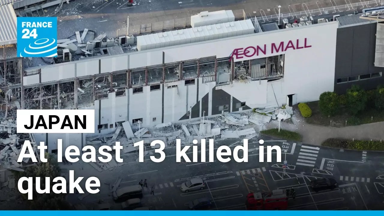 At least 13 dead in Japan after powerful earthquake • FRANCE 24 English
