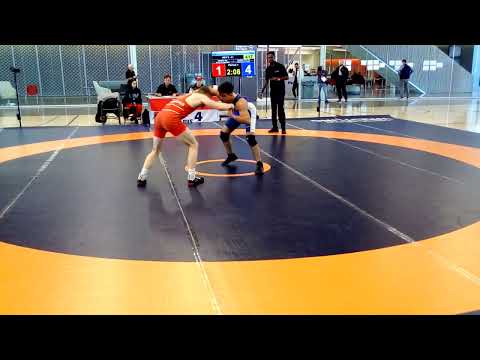 Garette Saunders (Brock) vs Ziad Saif El Nasr (Carleton) 61kg