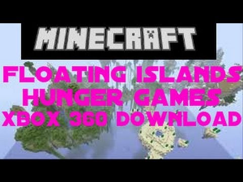 minecraft floating islands hunger games map xbox 360 download