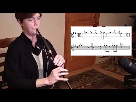Wearing of the Green / The Minstrel Boy - bagpipes tutorial