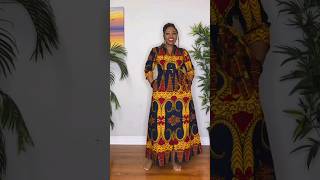 Stunning Long Ankara Shirt Dresss #zamakalefashion #fashion #ankaragown #gospelmusic