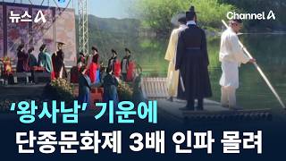 ‘왕사남’ 기운에…단종문화제 3배 인파 몰렸다