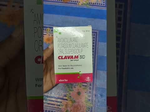 Clavam BID Dry Syrup#Amoxicillin AND Potassium Clavulanate Oral Suspension IP#medicine with swaraj