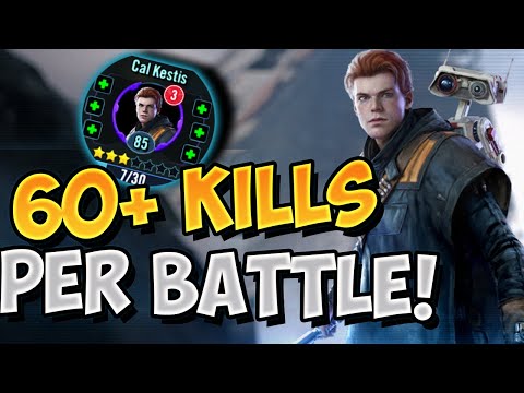 Here's how I cheesed 60 Kills with a level 1 Cal Kestis in Conquest.