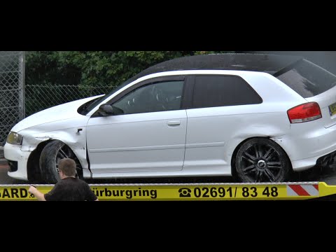 Highlights Part 1/2 Touristenfahrten Nordschleife 23 07 2016 und 24 07 2016 CRASH ACTION
