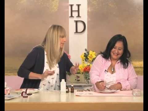 Como hacer la técnica dactilar en pintura sobre porcelana - Taller Tia Tuti