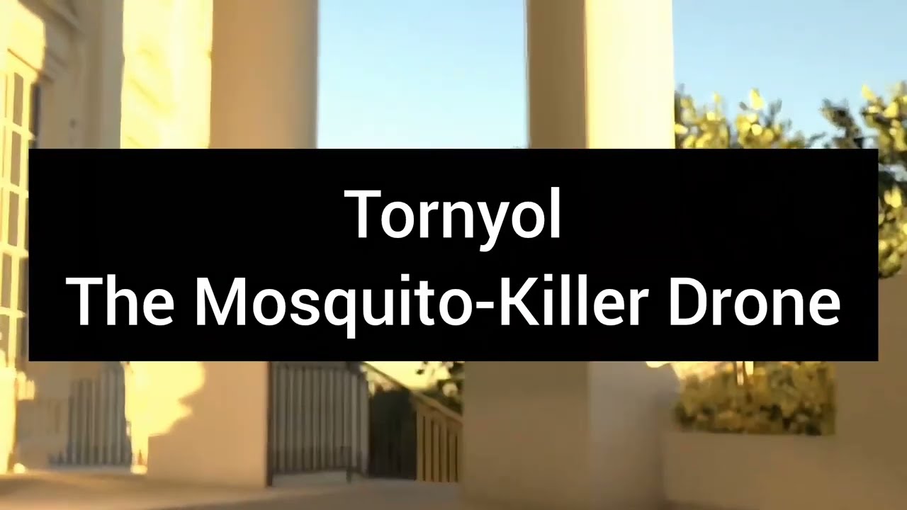Tornyol &mdash; The Mosquito Hunter Drone: Detects by Sound and Eliminates (Real Demo) - YouTube