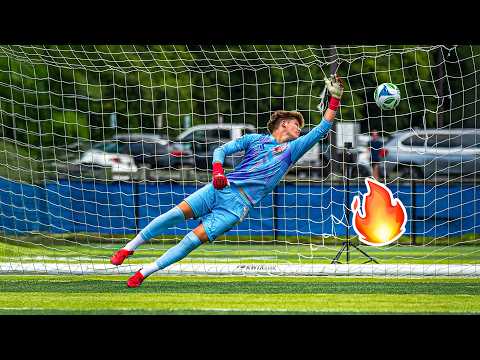 14 Years old MLS NEXT Goalkeeper on Fire 🔥 (Goalkeeper Battle)