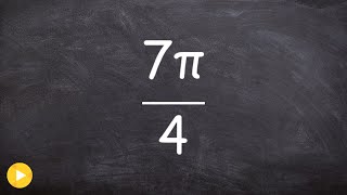 Sketch the Angle in Radians in Standard Position