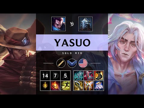 Yasuo Mid vs Viktor - NA Diamond Patch 25.18
