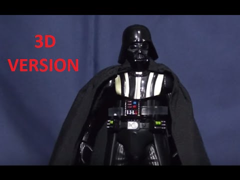 Star Wars Darth Vader 006 from MAFEX Review (3D version)