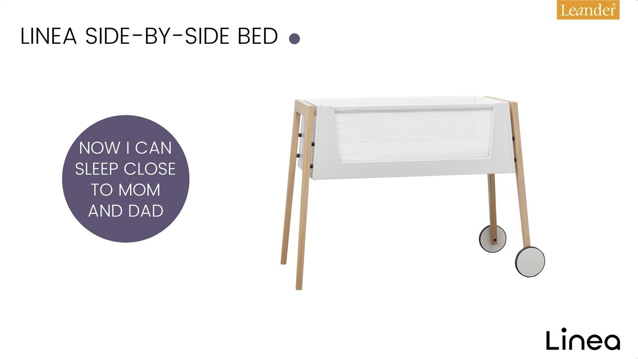 Leander Linea SideBySide Crib Leander Cuckooland