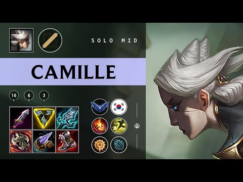 Camille Mid vs Zed - KR Diamond Patch 25.22