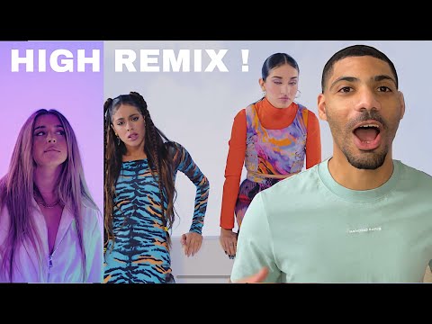 Maria becerra “High Remix” + TINI & Lola Indigo REACCIÓN 🔥🇦🇷