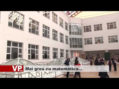 Mai greu cu matematica…