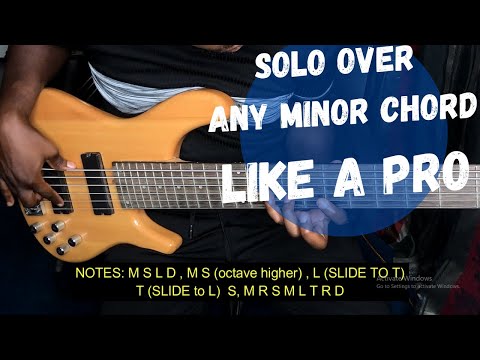 Learn this Minor Chord lick in less than one minute