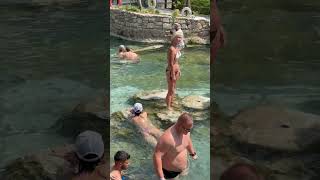 ?Pamukkale Cleopatra Pool Turkey -Summer Holiday☀️ #cleopatra #pamukkale