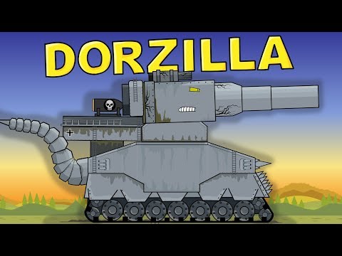 "Dorzilla - Monster from the Depth" Cartoons about tanks