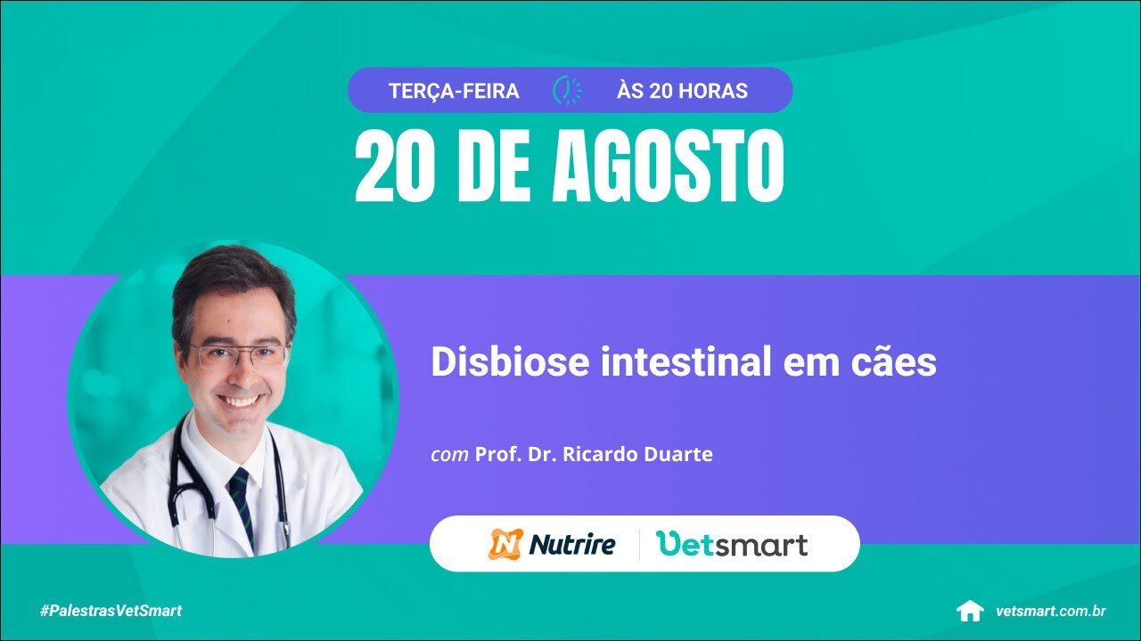 Disbiose intestinal em cães