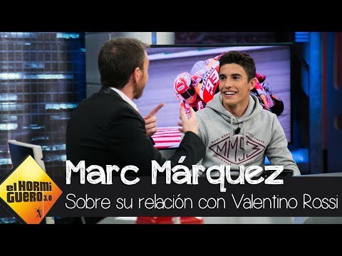 Marc Márquez explica su relación con Valentino Rossi - El Hormiguero 3.0
