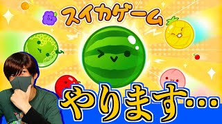 誕生日にスイカゲームに興じるおじさんを見守る生放送