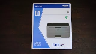 Brother HL-L2310D Mono Laser Printer Unboxing
