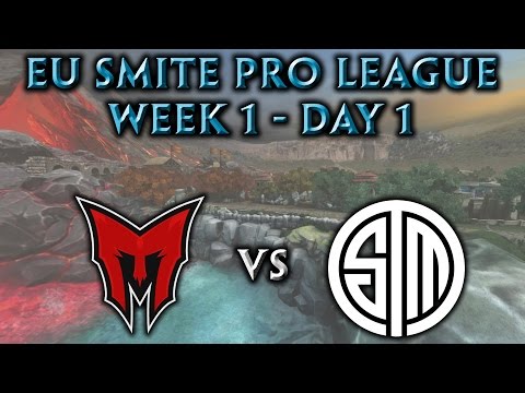 EU Smite Pro League Week 1, Day 1 - MortalityES vs Team SoloMid