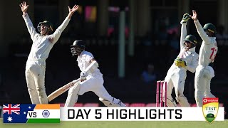 Brave India pull off the great escape at the SCG | Vodafone Test Series 2020-21