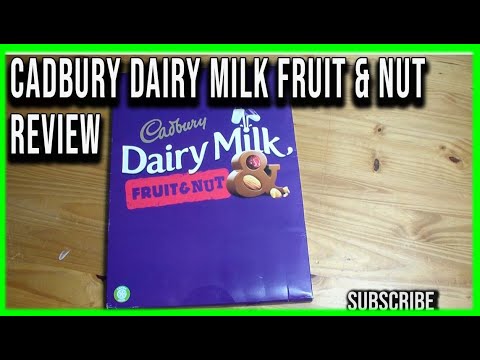 Giant Bar Fruit & Nut unbox & Review