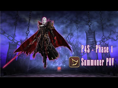 FFXIV P4S Phase 1 - Summoner POV