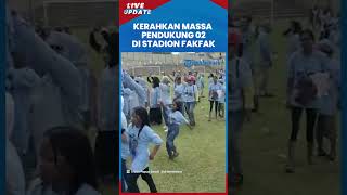 Sukseskan Kampanye Akbar, Untung Tamsil Kerahkan Massa Pendukung Prabowo-Gibran di Stadion Fakfak