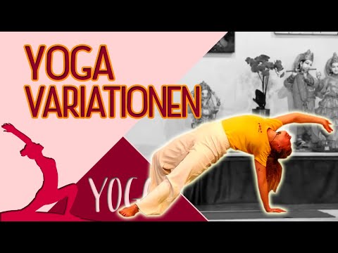 Yogastunde "Variationen" mit Radha Prema - Yoga Vidya Mittelstufe Live Grundreihe 09:15 - 20.12.2020