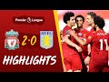 Highlights: Liverpool 2-0 Aston Villa | Curtis Jones scores his first PL Goal - With crowd effects