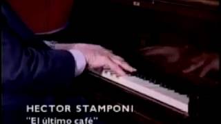 "El último café" played by its composer! (rare footage)