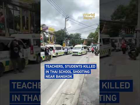 Teachers, students killed in Thai school shooting near Bangkok #worldnow