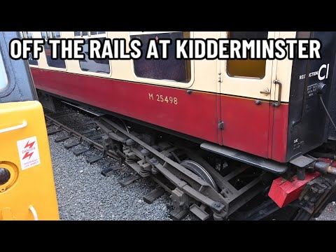 Derailed at Kidderminster! Aftermath of Severn Valley Railway Collision 