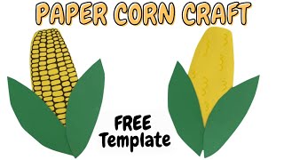 Corn Craft (Free Template)
