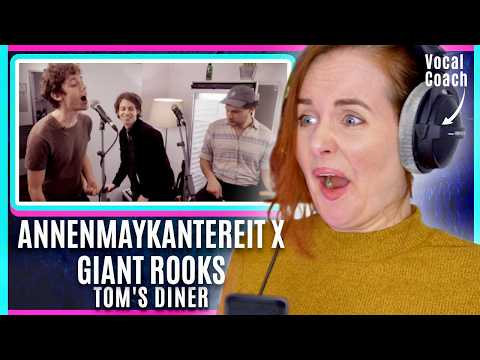Neck Tension… Is It Bad? | Vocal Coach BREAKS DOWN Tom’s Diner – AnnenMayKantereit x Giant Rooks