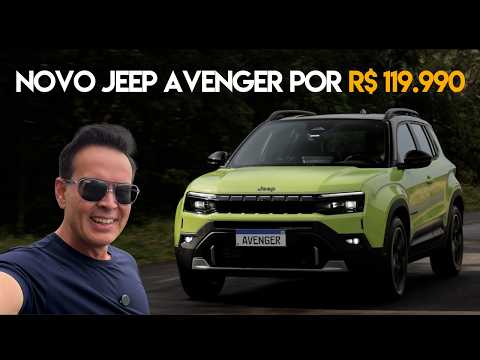 Novo Jeep Avenger por R$ 119.990!