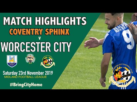 Coventry Sphinx 3 Worcester City 2