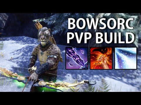 ESO Bow Sorc PvP Build Guide | U48