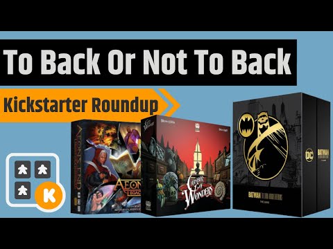 To Back Or Not To Back - Batman, Aeon's End, Ragnarocks and More!!!