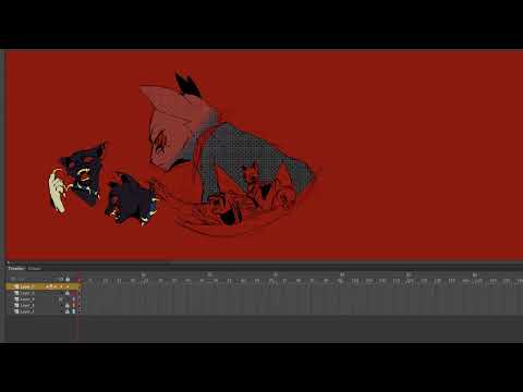 im drawing scourge and playing nightcore