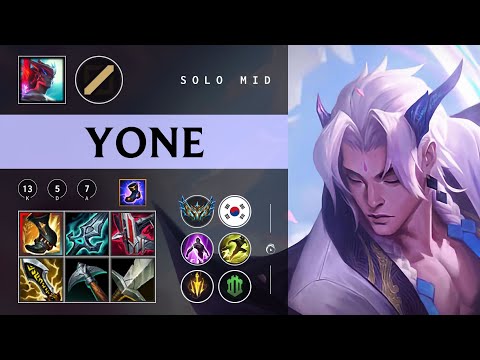 Yone Mid vs Lissandra - KR Challenger Patch 26.01