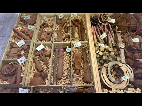 Chocolate oddities - screws, nuts, bolts, tools, rusty candy