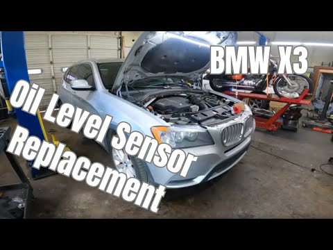 BMW X3 Oil Level Sensor Replacement